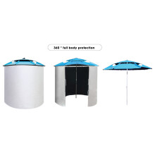 Portable Double-Layer Fishing & Beach Umbrella