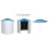 Portable Double-Layer Fishing & Beach Umbrella 1