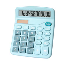12 Bit Solar 837 Calculator Large Screen Power Supply Student Color Office Desktop Computer Multi Color Easy To Use for Home Office