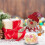Pepperkakemann Godteriglass Mini Plast Juledekorasjon 5