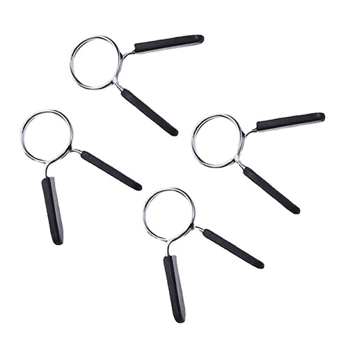4Pcs Spring Barbell Clips 3.2mm Wire Diameter 25mm Diameter