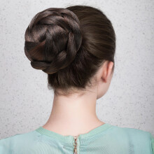 Chignon élégant ibasenice pour femmes, idéal pour les voyages (1 pièce)