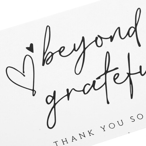 Ευχαριστήρια Κάρτα με Φάκελο Δωροκάρτες Thanksgiving Tou Beyond Grateful Business Χαριτωμένες 100 1
