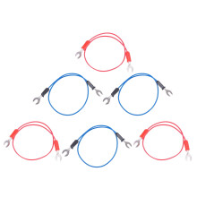 6pcs Interconnect Circuit Wire Used for Physics Electricity Connect Random Color