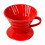 Manual Filter Coffee Maker Ceramic Coffeepot Red 1Pcs for Coffee Lovers 4