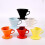 Manual Filter Coffee Maker Ceramic Coffeepot Red 1Pcs for Coffee Lovers 5