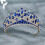 Rhinestone glass tiara, queen's crown 2