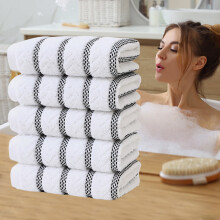 Washcloth Set,5PC European Style Absorbent Quick-Dry Face Towel,Soft for Home Daily Cleansing Wholesale