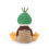 Pelúcia de pato-real de veludo cotelê para crianças, 18 cm (7 polegadas) 4