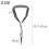 1Set Adjustable Grey Nylon Alto Saxophone Neck Strap for Music Practice 2