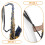 1Set Adjustable Grey Nylon Alto Saxophone Neck Strap for Music Practice 3