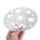 Pretyzoom Stackable Egg Steamer Rack Stainless Steel Preserving Texture Home Use 1Pcs 3