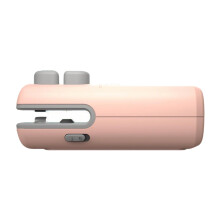 Mini Bag Sealer with Cutter & Magnet, Rechargeable Snack Bag Sealer, Portable Handheld Heat Sealer for Chips (Pink)