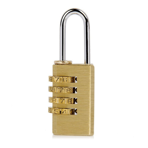 1Set Resettable Padlock for Laptop Case Storage Security Code 2.36*0.83*0.39In 2