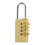 1Set Resettable Padlock for Laptop Case Storage Security Code 2.36*0.83*0.39In 4
