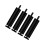 Black Adjustable Sofa Feet 20cm 4 Pcs 2
