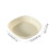 6 Inch Square Lightweight Wheat Straw Plates, Deep Dinner Dishes, Camping Dinnerware for Serving Pasta Fruit 3