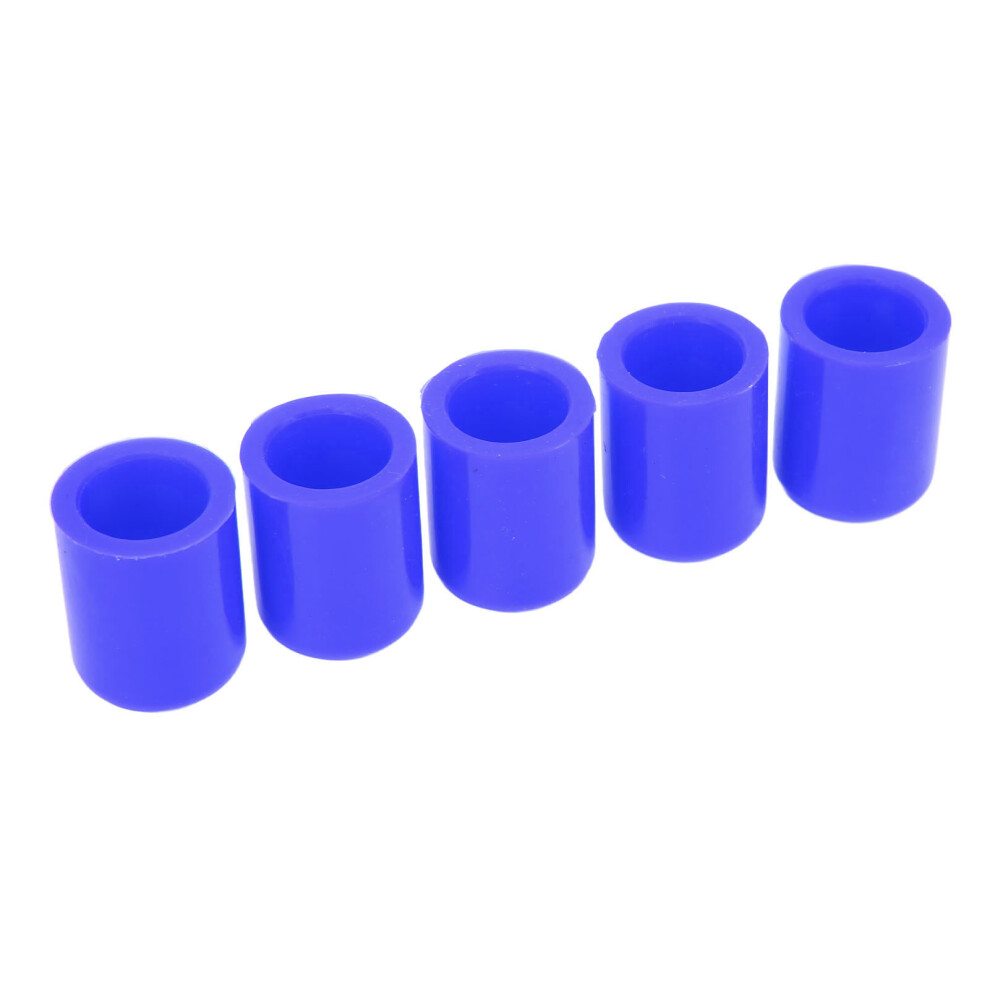 5Pcs Silicone Vacuum Hose Caps For 19Mm Intake Tubes, Weather Resistant Blue 8791387636181