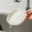 6 Inch Square Lightweight Wheat Straw Plates, Deep Dinner Dishes, Camping Dinnerware for Serving Pasta Fruit 5
