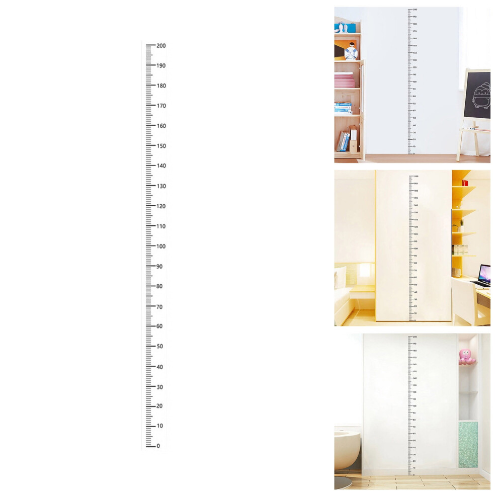 Height Indicator Ruler Height Measurement Sticker For Wall, Growth Chart Wall Labels For Children Adults
