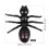 Figurines de fourmis réalistes noires (lot de 50) 2