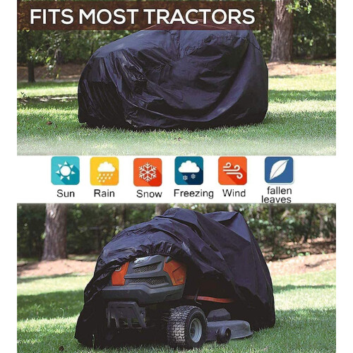 Capa para Cortador de Grama Autopropelido, Impermeável e Resistente aos Raios UV, Serve em Plataformas de até 54 polegadas, Poliéster Oxford 420D 2