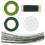 Floral Stem Wire Kit Green Round Iron 1 Set 6