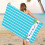 Oversized Beach Towel Quick-Dry Super Absorbent Lightweight 4