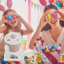 Cute Egg Basket Template Set for Easter/Thanksgiving – Acrylic Sewing Ruler, DIY Quilting & Embroidery, Compatible with Eggs, Cookies, Candy