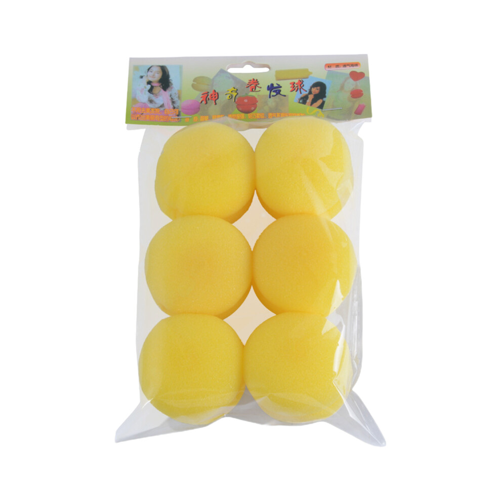 Dachuang Beauty Yellow (Yellow) Heatless Strawberry Hair Curlers For All Types