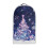 Christmas Tree Music Pattern Food Processor Cover with Hand Strap Elastic Protective Case for Kitchen Home 1