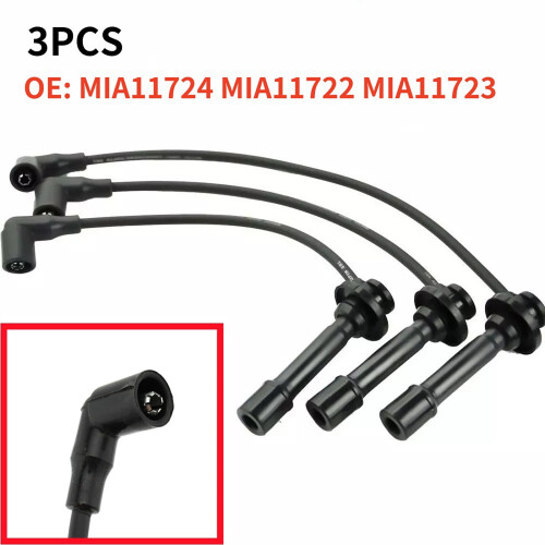 3Pcs Spark Plug Wire Upgrade Kit, Cylinder-Specific Design, Boosts Engine Performance and Longevity for John Deere 825i & S4 2