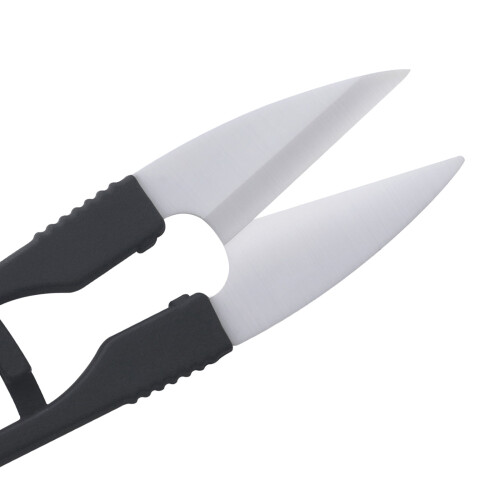 Shape Scissors ith Cover Practical Ceramic Yarn Thread Cutter Small Fishing Trimmer -stitch Shear Trimmer 2