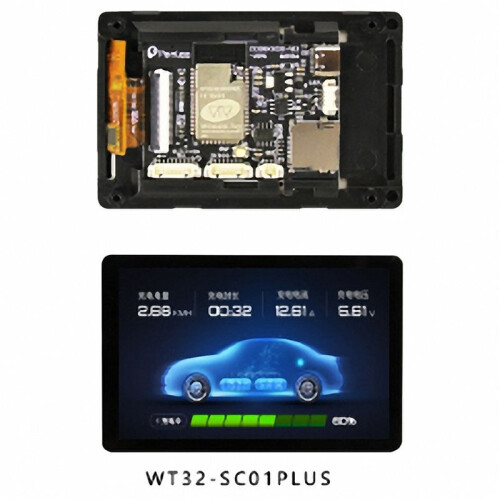 Placa de Desenvolvimento ESP32-S3 de 3,5 Polegadas - WT32-SC01  com Tela LCD Multitoque Capacitiva 320X480  Integrado 1