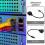 Rj45 1til2Ethernet splitteradapter til netværksudvidelsesforbindelse 3