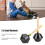 Mavis Laven2Pcs Sand Hammer Κρουστά Μουσικό Παιχνίδι για Παιδιά Προσχολικής Ηλικίας Μαύρο 2