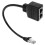 Rj45 1til2Ethernet splitteradapter til netværksudvidelsesforbindelse 6