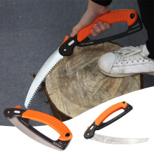 11.5" Folding Pruning Saw with Safety Lock, Multi-Level Teeth – Heavy Duty for Wood Cutting, Tree Trimming, Camping & Gardening – Compatible with