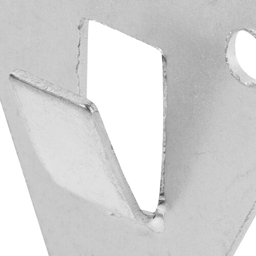 Fire Extinguisher Wall Mount Bracket Metal Silver 5 Pack 2
