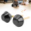 Mavis Laven2Pcs Sand Hammer Κρουστά Μουσικό Παιχνίδι για Παιδιά Προσχολικής Ηλικίας Μαύρο 6
