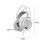 Jacenvly gaming headset wired noise cancelling white 4