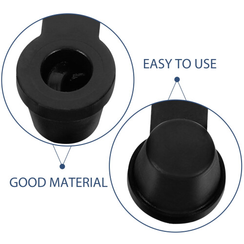 Brake Bleeder Screw Caps Rubber 10 pcs 2