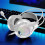 Jacenvly gaming headset wired noise cancelling white 6