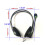 Wired Headset USB Interface Ergonomic with Microphone Noise Cancelling Wired Headphones Office Supply,Black 5