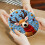 Punch Needle Kit Deer Design 20cm Compatible with ANMUYUM 4