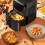 Fryer Silicone Liner Reusable Round Thick 8