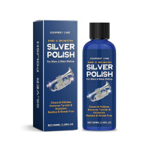 Band & Orchestra Silver Polish, Clean, Wax & Protect Glossy Instruments, 3.38 oz w/ UV Protectant & Anti-Static – Prevents Dust & Smudges