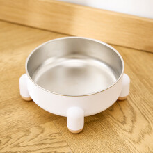Stainless Steel Bowl No Slip Food Bowls Bowl Avoid Knockover Pet Bowl High Leggeds Bowl