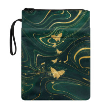 Book Cover Sleeve with Waterproof Polyester Bible Case Bag with Washable for Notebook Book Organzier Holder Zipper Carrying Book Case