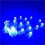 Round Mini LED RGB Flash Ball Lamp 100/50/30 pcs 1